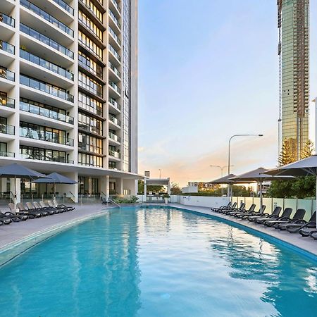 Ocean View 3-Bed With Gym, Pool, Sauna & Parking Gold Coast Kültér fotó